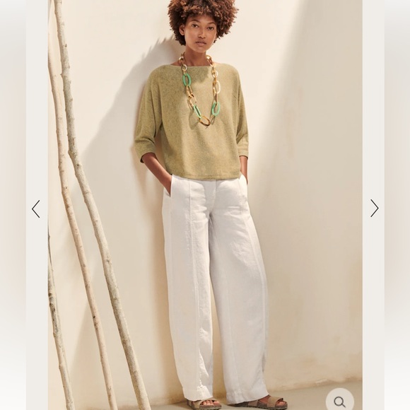 POETRY WIDE-LEG PANELLED TROUSERS - Size 8 - Picture 1 of 6